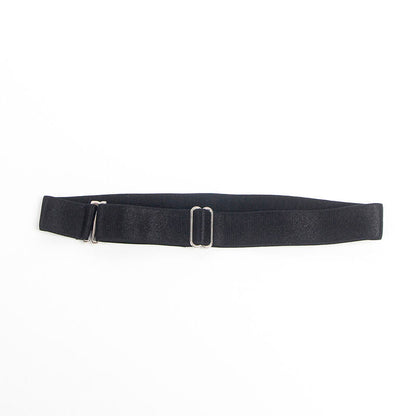 SUBBLIME - 955373 ABITO CON SPALLINE IN PELLE NERA S/M