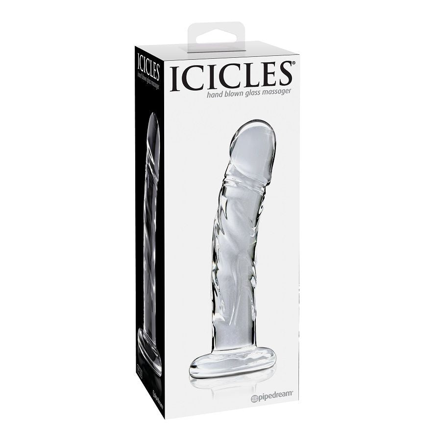 Icicles numero 62 massaggiatore in vetro soffiato a mano