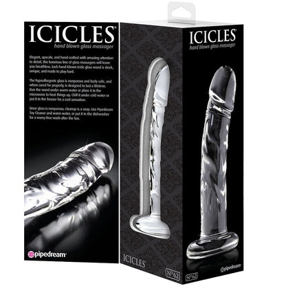 Icicles numero 62 massaggiatore in vetro soffiato a mano