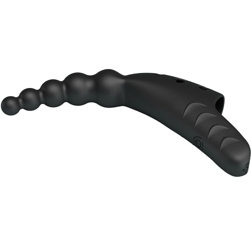 Pretty love - vibratore da dita jordin 10 vibrazioni nero