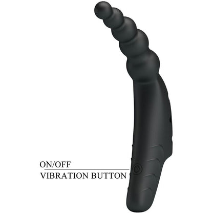 Pretty love - vibratore da dita jordin 10 vibrazioni nero