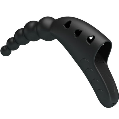 Pretty love - vibratore da dita jordin 10 vibrazioni nero