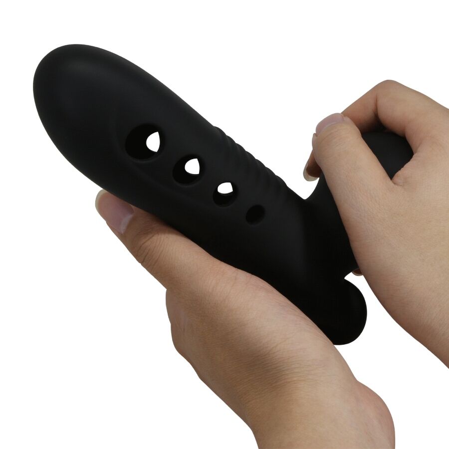 PRETTY LOVE - MANICOTTO PER PENE CRANE CON AIRBAG NERO