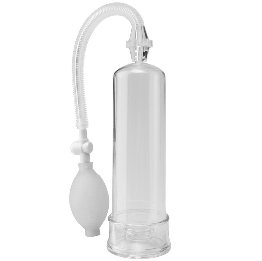 Pompe à pénis Piperdream Pump worx Beginners power transparente