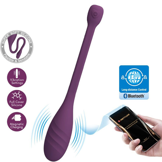 Pretty love - vibratore controllato da app leviathan viola
