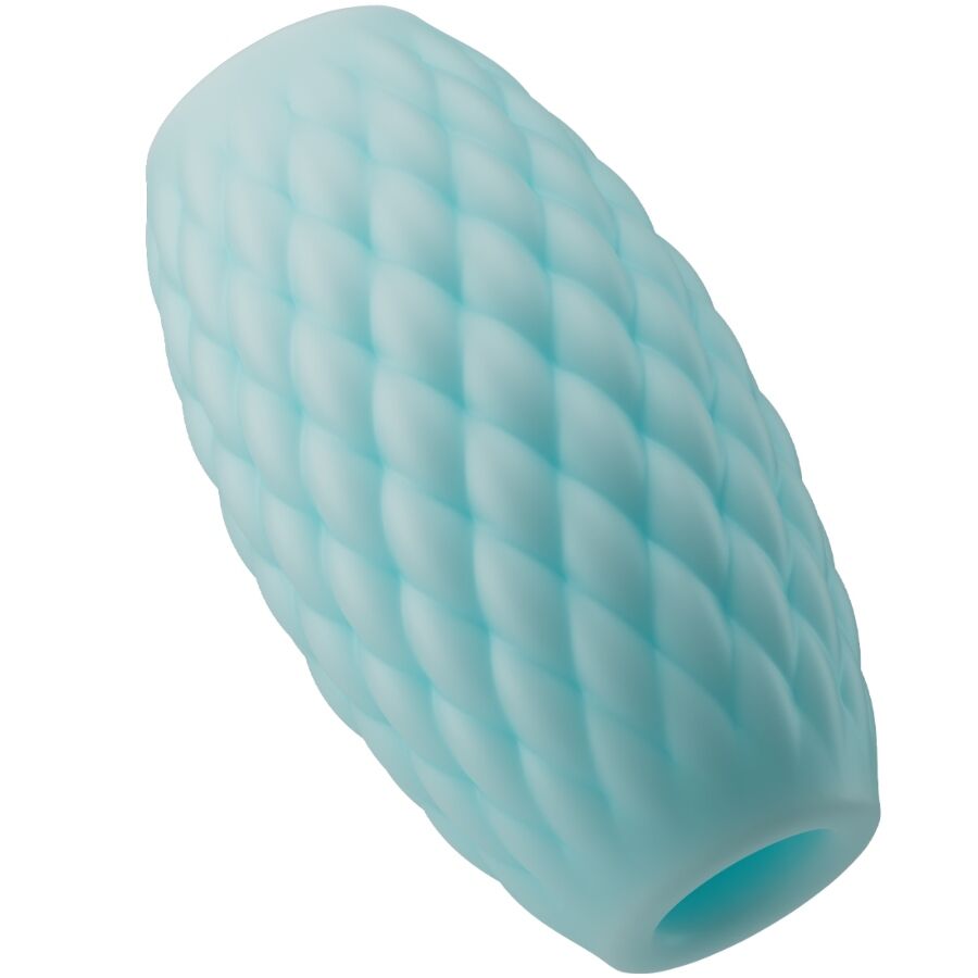 Pretty love - athena eros silicone masturbatore maschile azzurro cielo