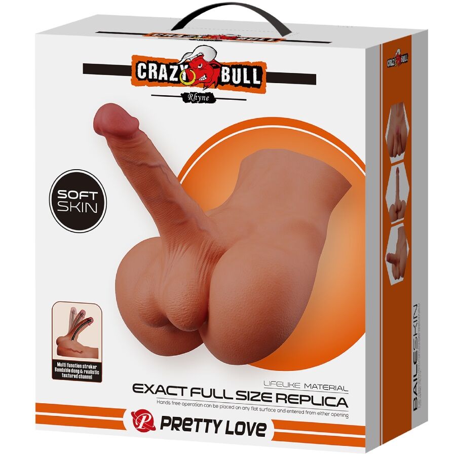 Crazy bull - rhyne back masturbatore naturale realistico