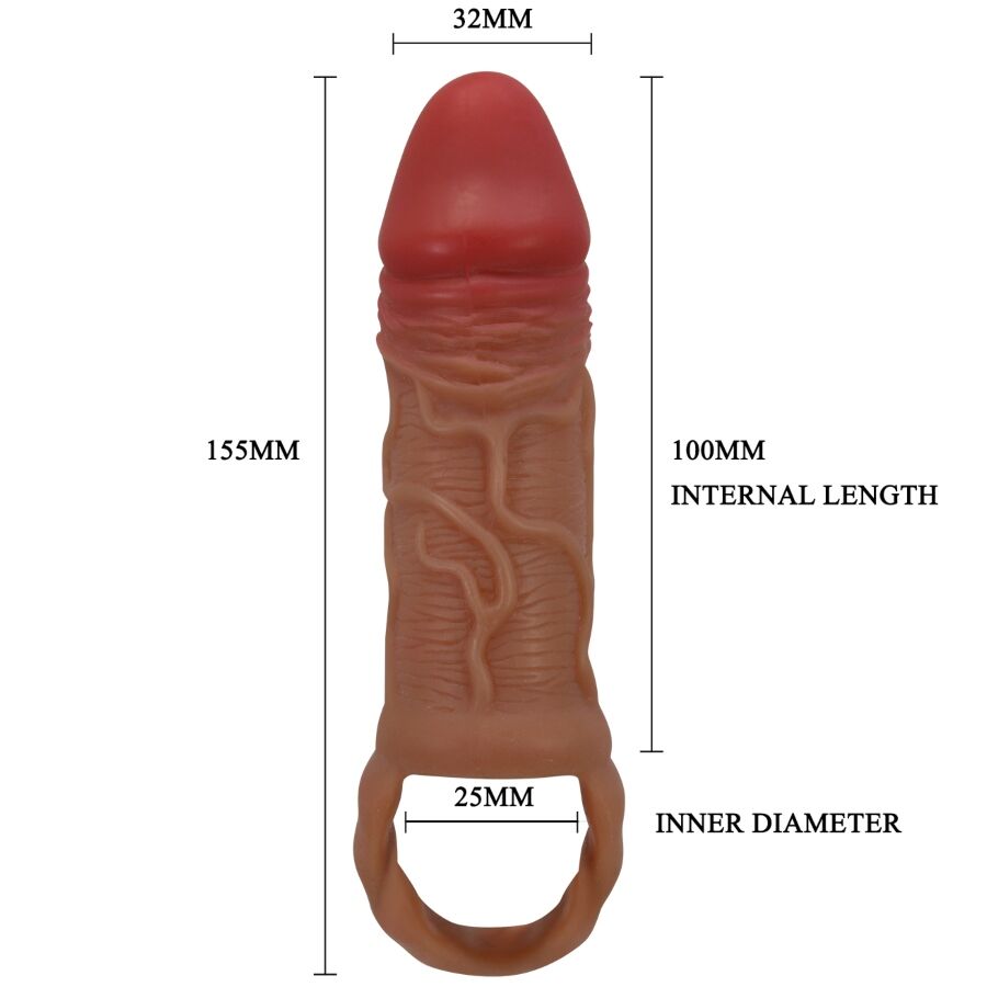 Pretty love - guaina per pene peirre 10 cm