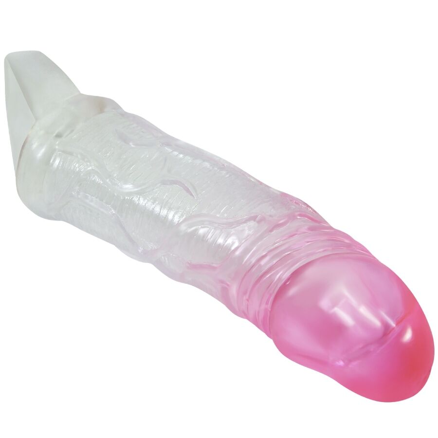 Pretty love - odes realistico 2 cm guaina di allargamento per pene rosa