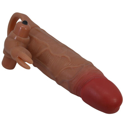 Pretty love - guaina per pene osmar + stimolatore vibrante per clitoride