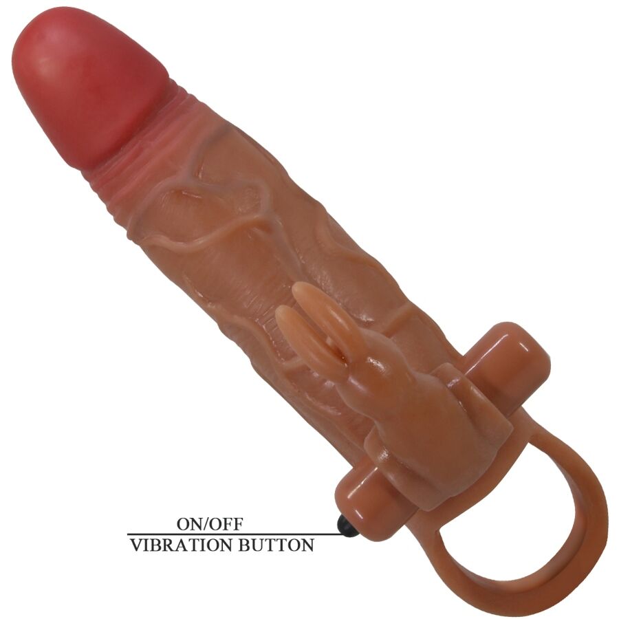 Pretty love - guaina per pene osmar + stimolatore vibrante per clitoride
