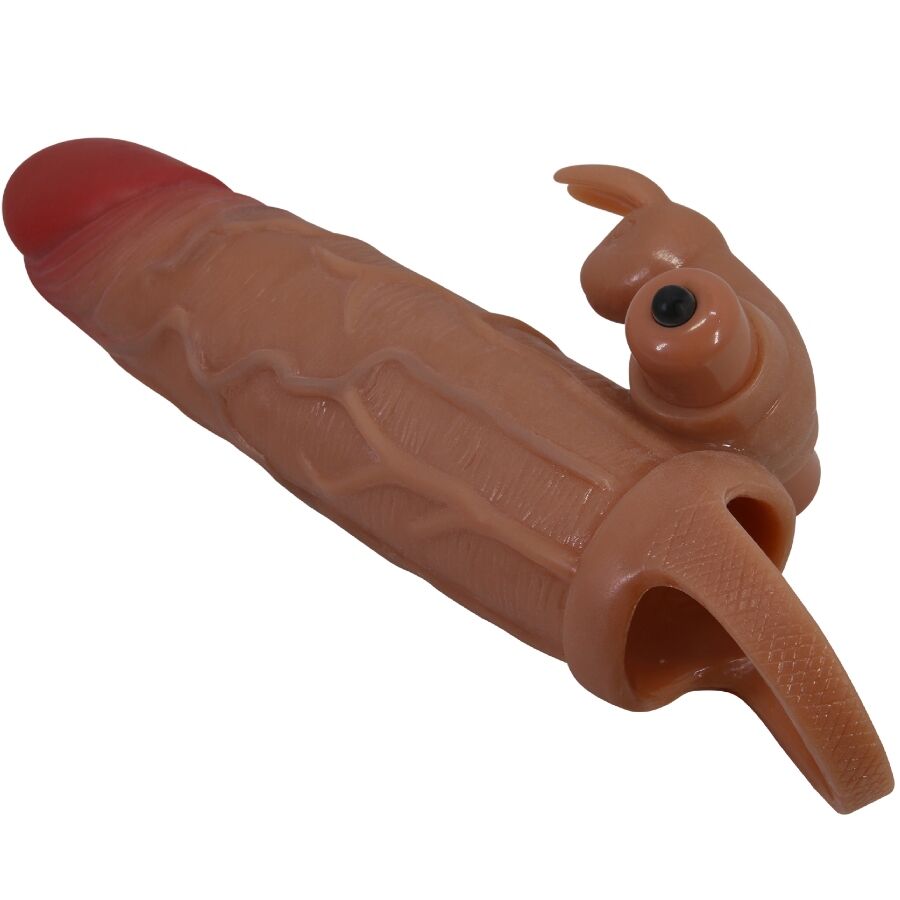 Pretty love - guaina per pene osmar + stimolatore vibrante per clitoride