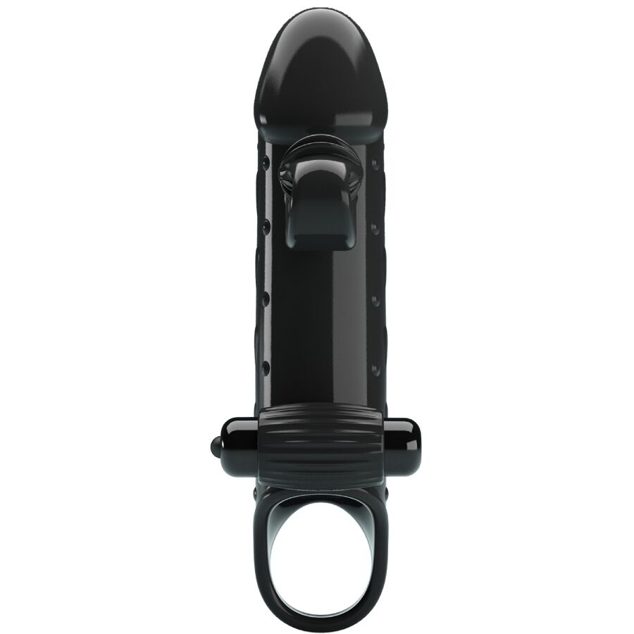 Romance - guaina per pene vibrante nera