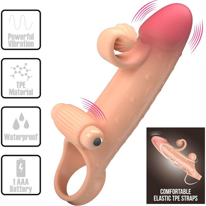 Romance - guaina per pene vibrante naturale