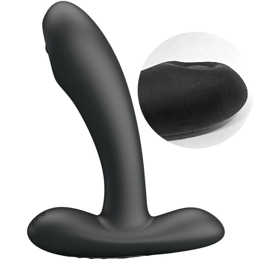 Pretty love - remington massaggiatore vibrante anale e vaginale nero