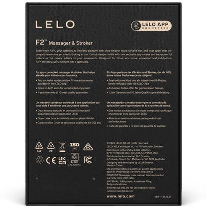 Lelo - f2s™ masturbatore maschile rosso teal