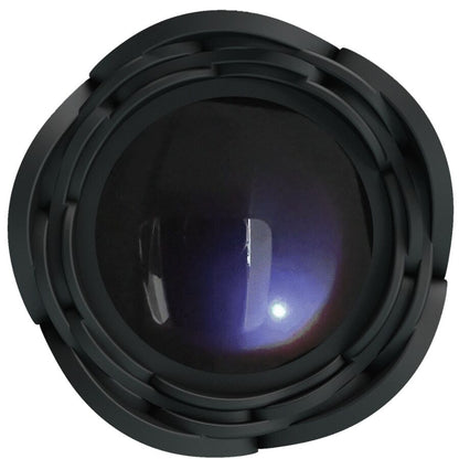 Pretty love - plug anale olman con luce led nero 8,8 cm