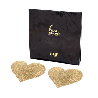 Bijoux pezoneras flash corazÓn oro