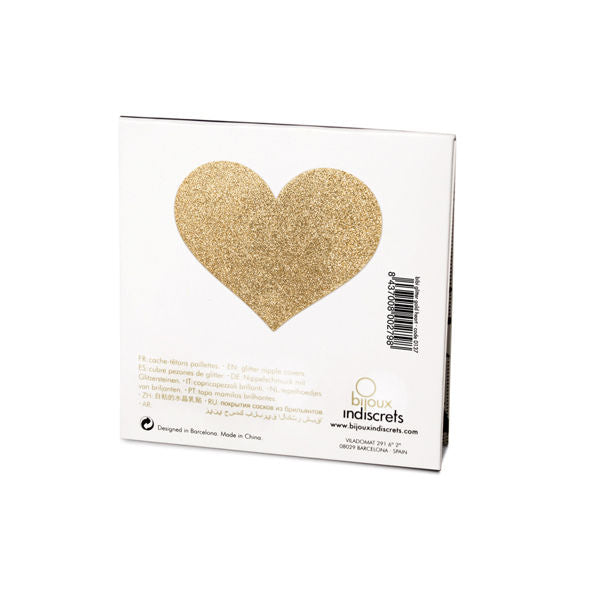 Bijoux pezoneras flash corazÓn oro