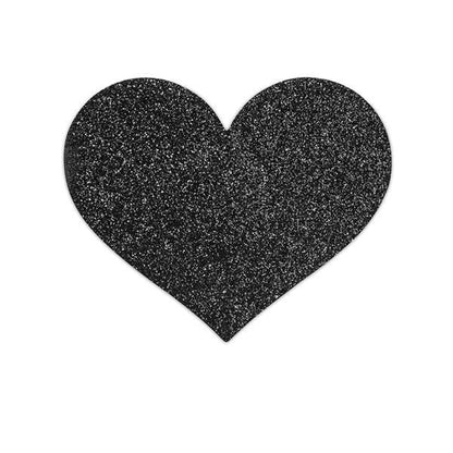 Bijoux pezoneras flash corazÓn negro