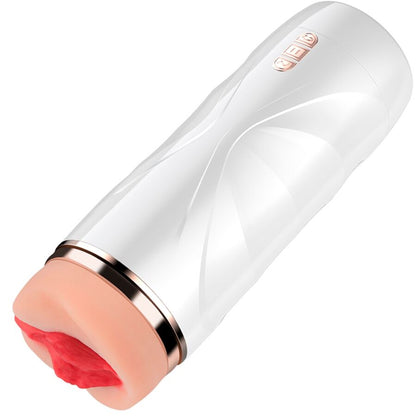 Shequ - riley vagina masturbatore con vibrazione e onde stimolanti
