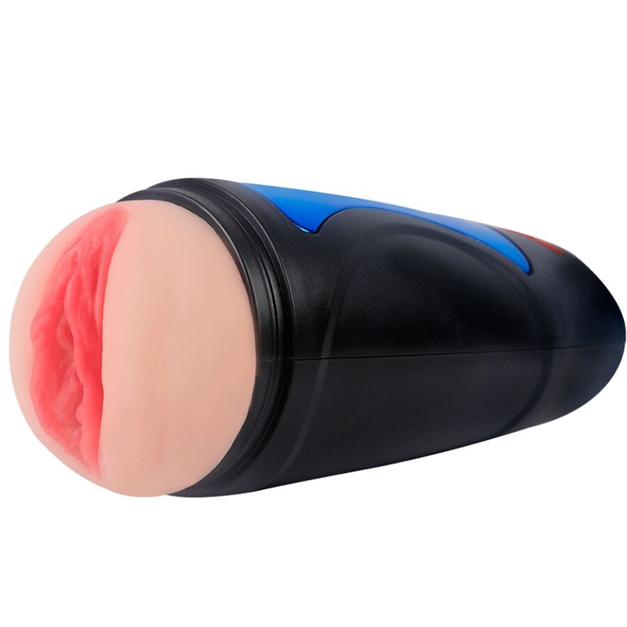 Shequ - renee masturbatore vagina squeezable con vibrazione in custodia