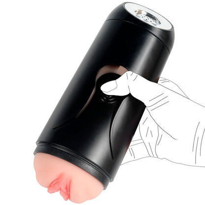 Shequ - fanny vagina masturbatore con vibrazione