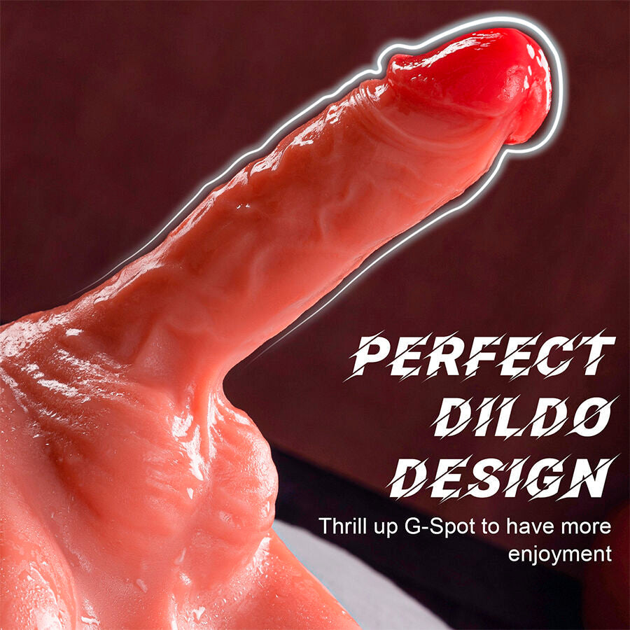 Xise - michael dildo realistico e masturbatore anale con spinta 15 cm