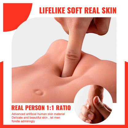 Xise - bertlett dildo ass realistico dildo e ano masturbatore posizione frontale con spinta 18 cm