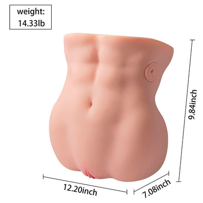 Xise - lydia masturbatore vagina femminile con spinta 25 cm