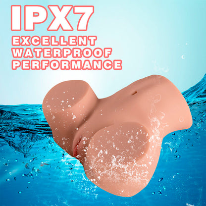 Xise - danae thrusting realistico masturbatore vagina con vibrazione multi-posizione