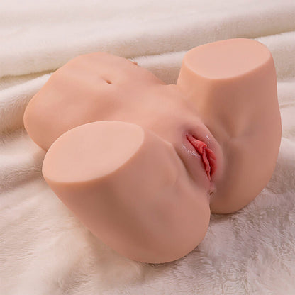 Xise - maya sucking masturbatore realistico vagina e ano con vibrazione e onde stimolanti 4,5 kg