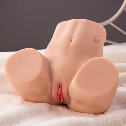 Xise - maya sucking masturbatore realistico vagina e ano con vibrazione e onde stimolanti 4,5 kg