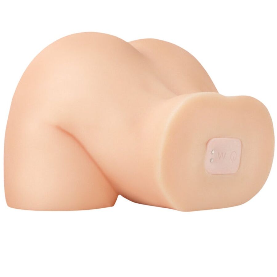 Pdx elite - shakethat ass masturbatore realistico per vagina e ano con vibrazione