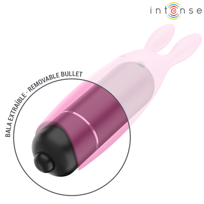 Intense - vibrateur rose vibrant 8,3 x 2,4 cm
