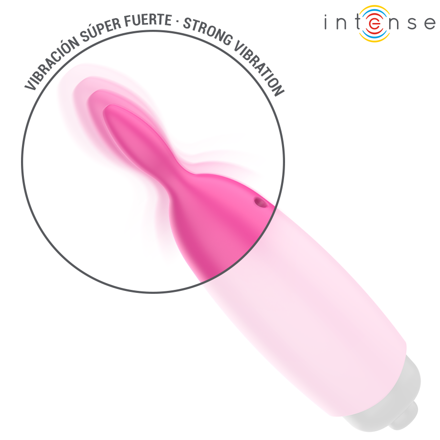 Intense - vibrateur rose vibrant 8,3 x 2,4 cm
