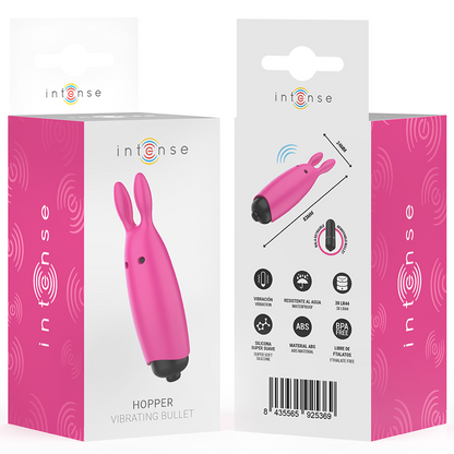 Intense - vibrateur rose vibrant 8,3 x 2,4 cm