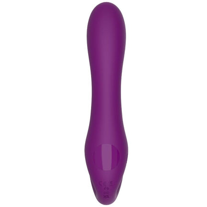 Xocoon - vibromasseur 2 en 1 strap-on sans lanière avec télécommande violet