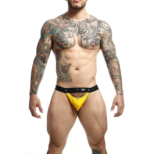 Mob - dngeon jockstrap giallo sportsman taglia unica