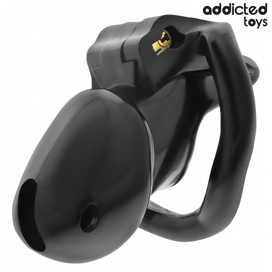 Addicted toys locked- mindnight cell gabbia per pene taglia s 4.8 cm