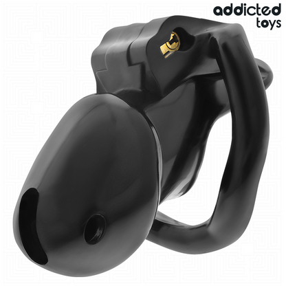 Addicted toys locked- mindnight cell gabbia per pene taglia s 4.8 cm