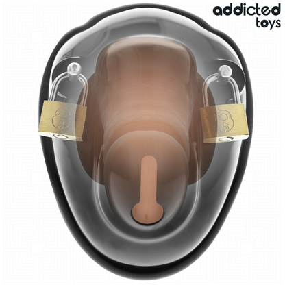 Addicted Toys Locked - cage à pénis sans clé 11,5 cm