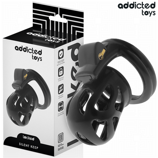 Addicted toys locked - gabbia per pene silenziosa 7,5 cm
