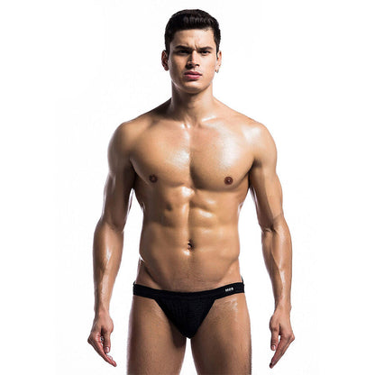 Mob - costume da bagno fetish jockstrap nero taglia m