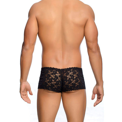 Mob - boxer in pizzo nero taglia s/m