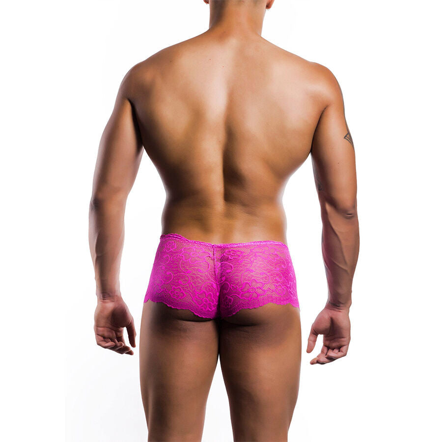 Mob - boxer in pizzo rosa taglia l/xl