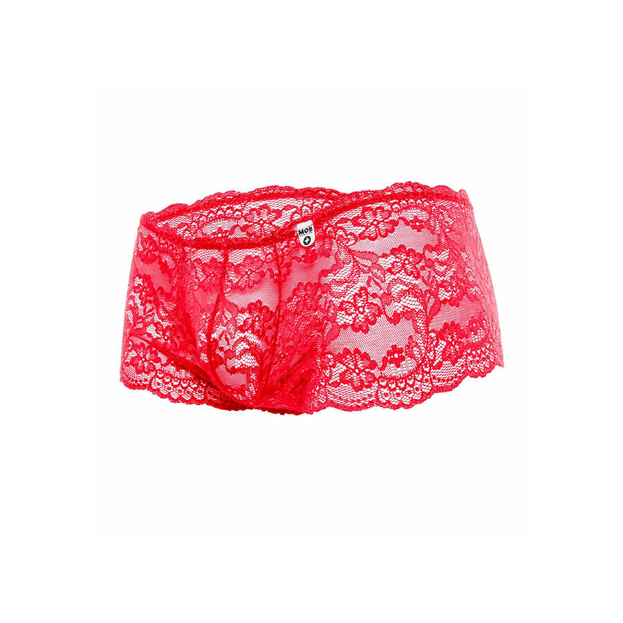 Mob - boxer in pizzo rosso taglia l/xl