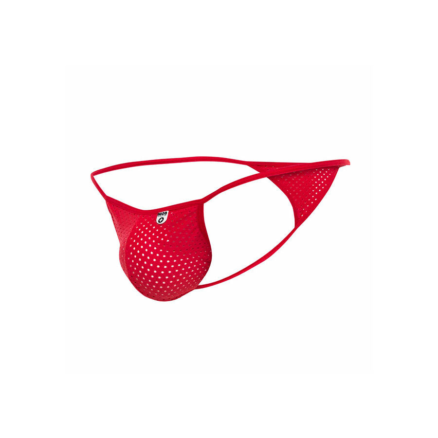 Mob - perizoma in microfibra rosso taglia s/m