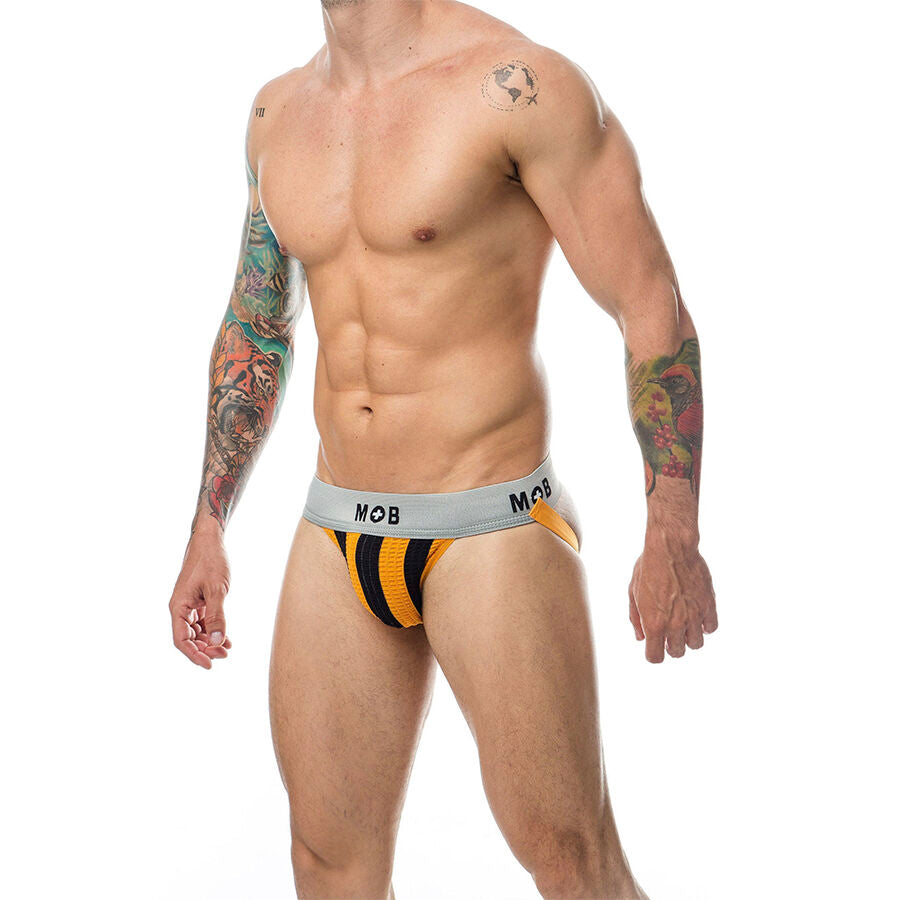 Mob - jock stripe classico arancione taglia xl