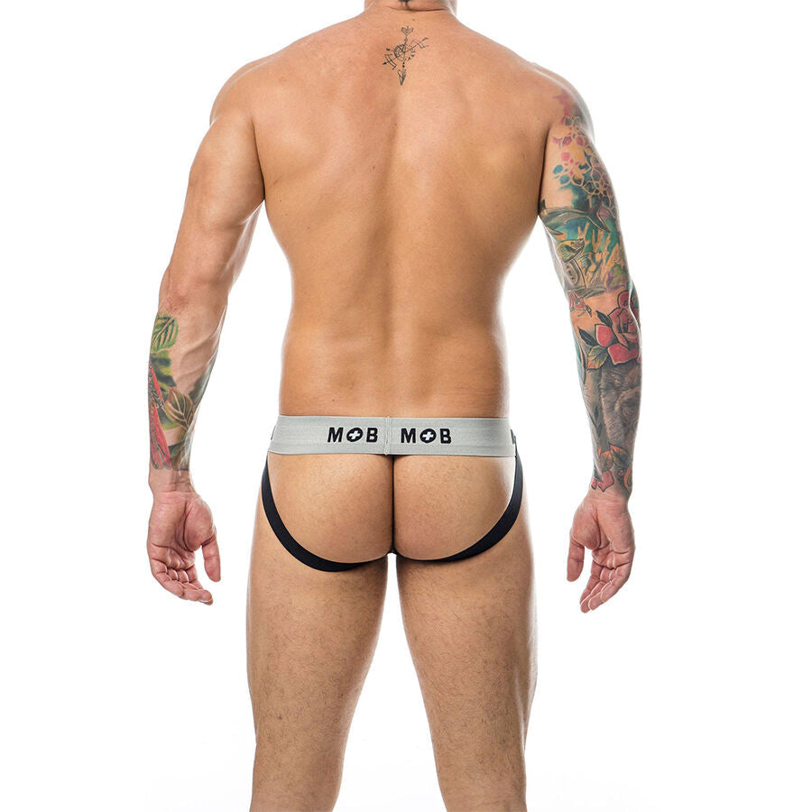 Mob - jock bianco a righe classiche taglia xxl